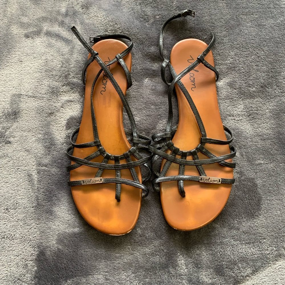 Volcom Strappy Sandals